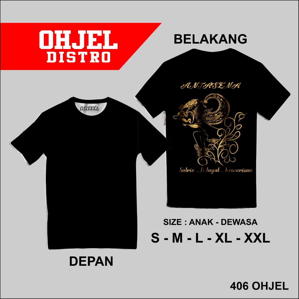 KAOS DISTRTO KEREN | DESIGN WAYANG | LAKON ONTOSENO |