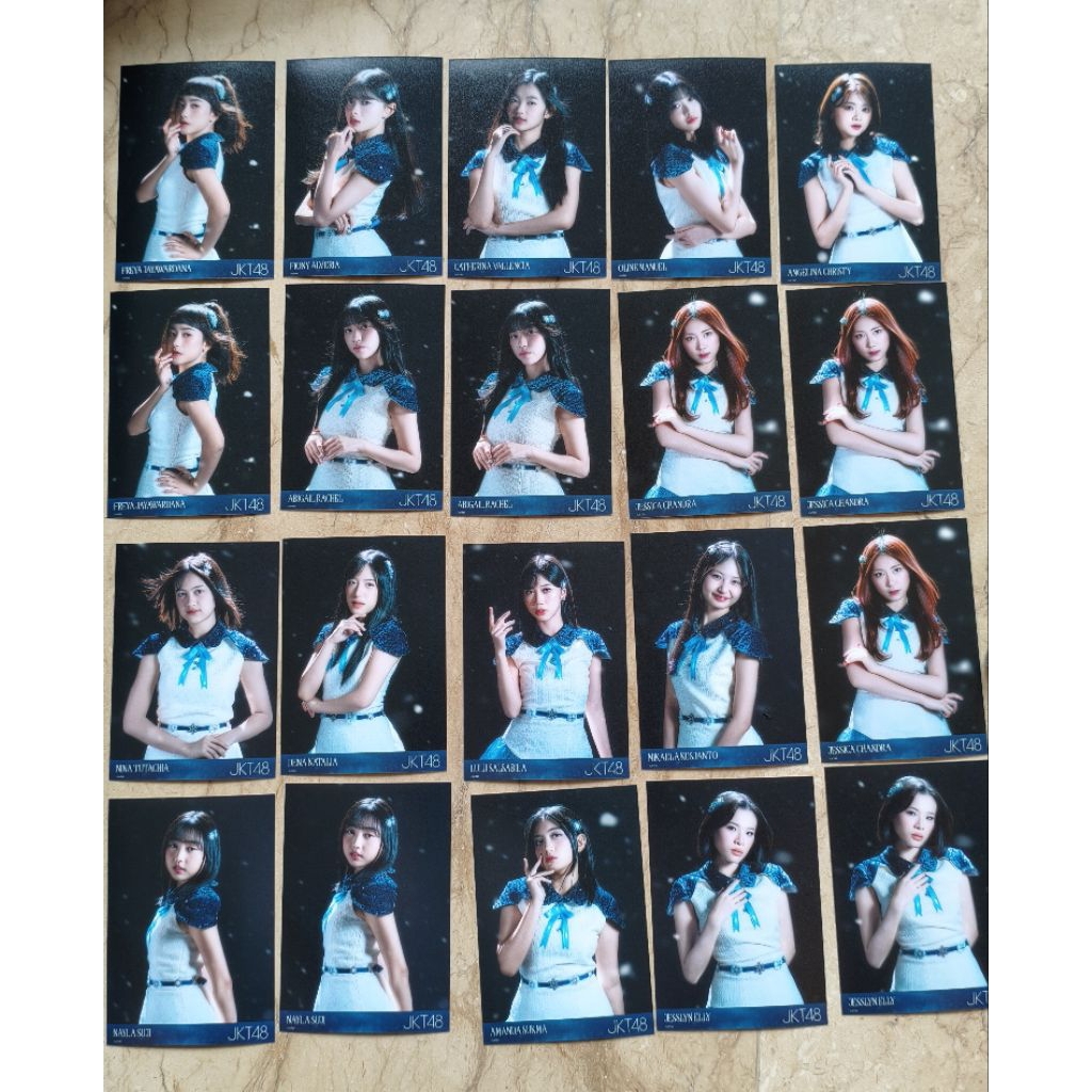 Photopack PP JKT48 The First Snow - Trisha, Nachia