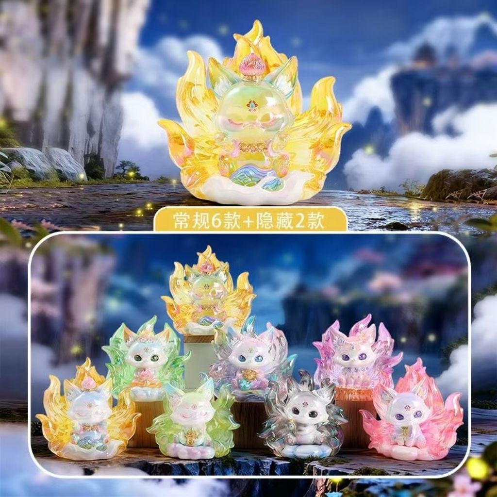 READY BLINDBOX FOX, FIGURE FOX HOLO PAJANGAN RUBAH