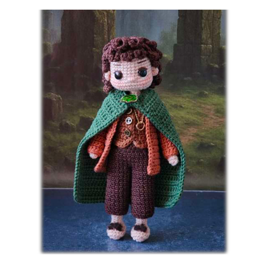 Frodo  {Amigurumi/Crochet Pattern}