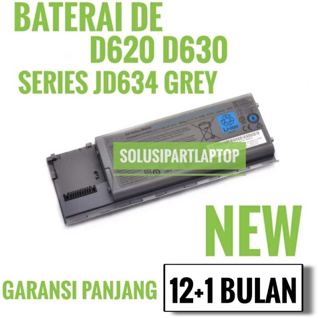 Baterai DELL Latitude D620 D630 D630C D630N D631 D631N D830N