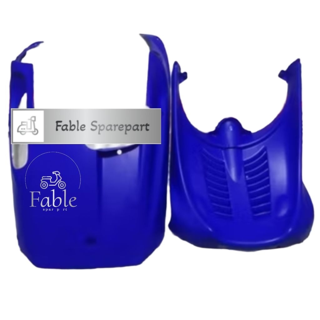 Body Kasar Warna Biru Dek Lumpur Cover Lower Mio Sporty Spoiler Mio Sporty Biru Paruh Mi Sporty Dek 