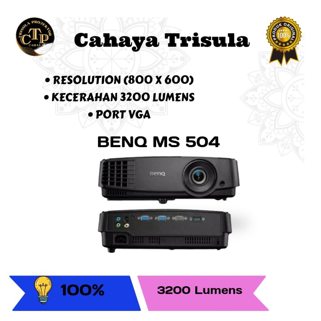 PROJEKTOR BENQ MS504 ORIGINAL PRODUK