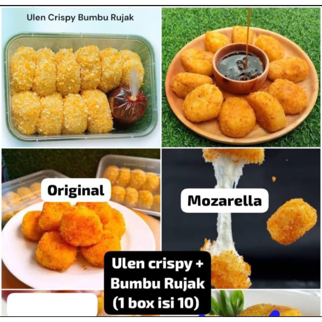 Ulen krispi | ulen krispi | Ulen crispy isi mozarella saja | isi 10 per box