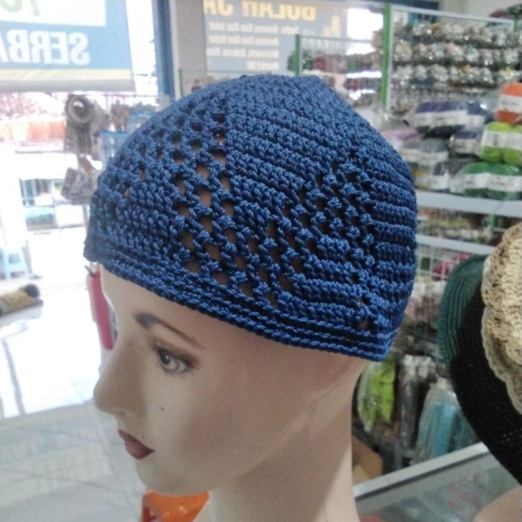 kopyah rajut/ topi rajut/peci/songkok rajut
