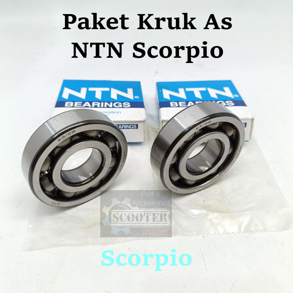 Paket Bearing Kruk AS NTN Yamaha Scorpio Presisi dan Awet klahar Lahar Laher