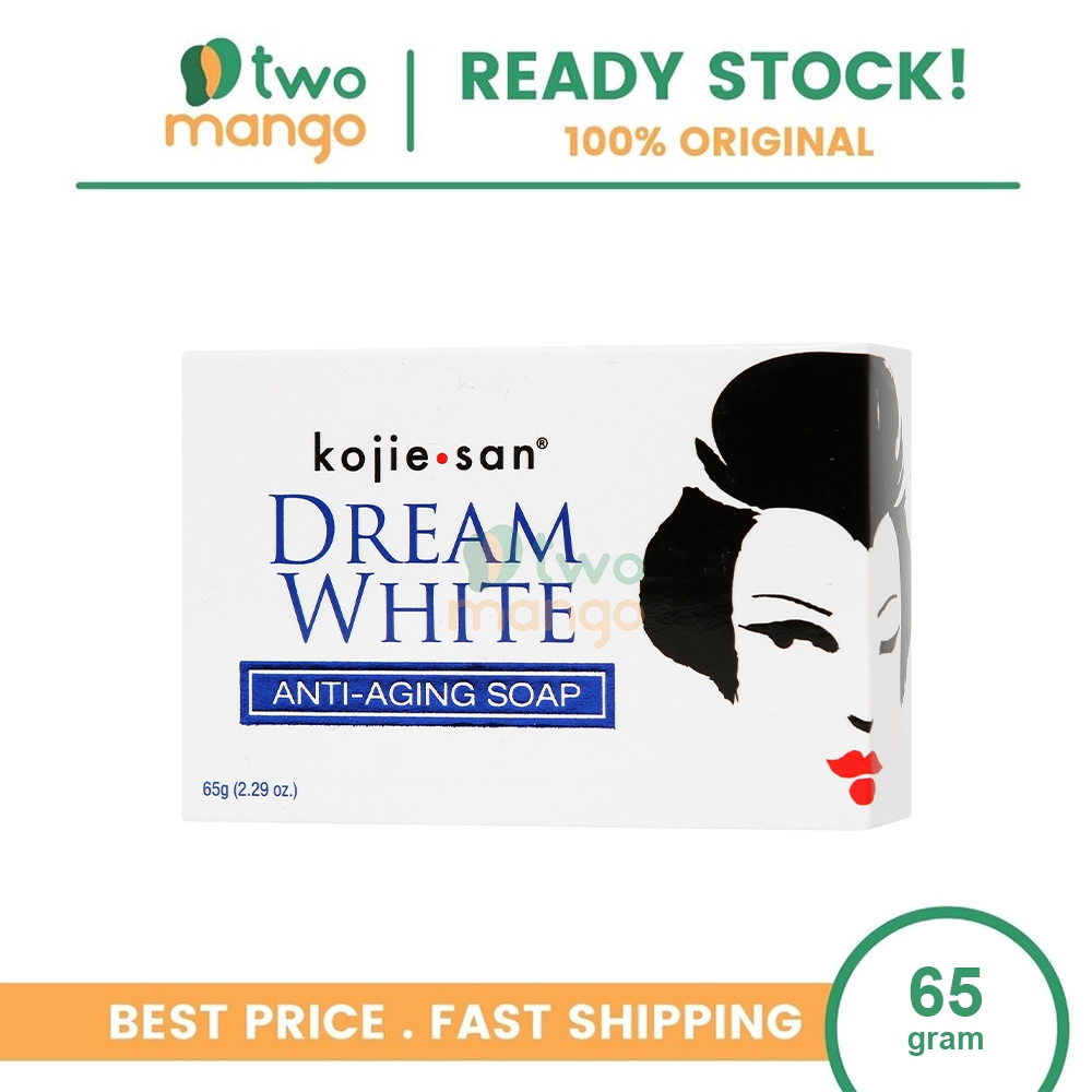 KOJIE SAN DREAM WHITE ANTI-AGING SOAP | Sabun Wajah dan Sabun Mandi, Membersihkan, Mencerahkan, Mele