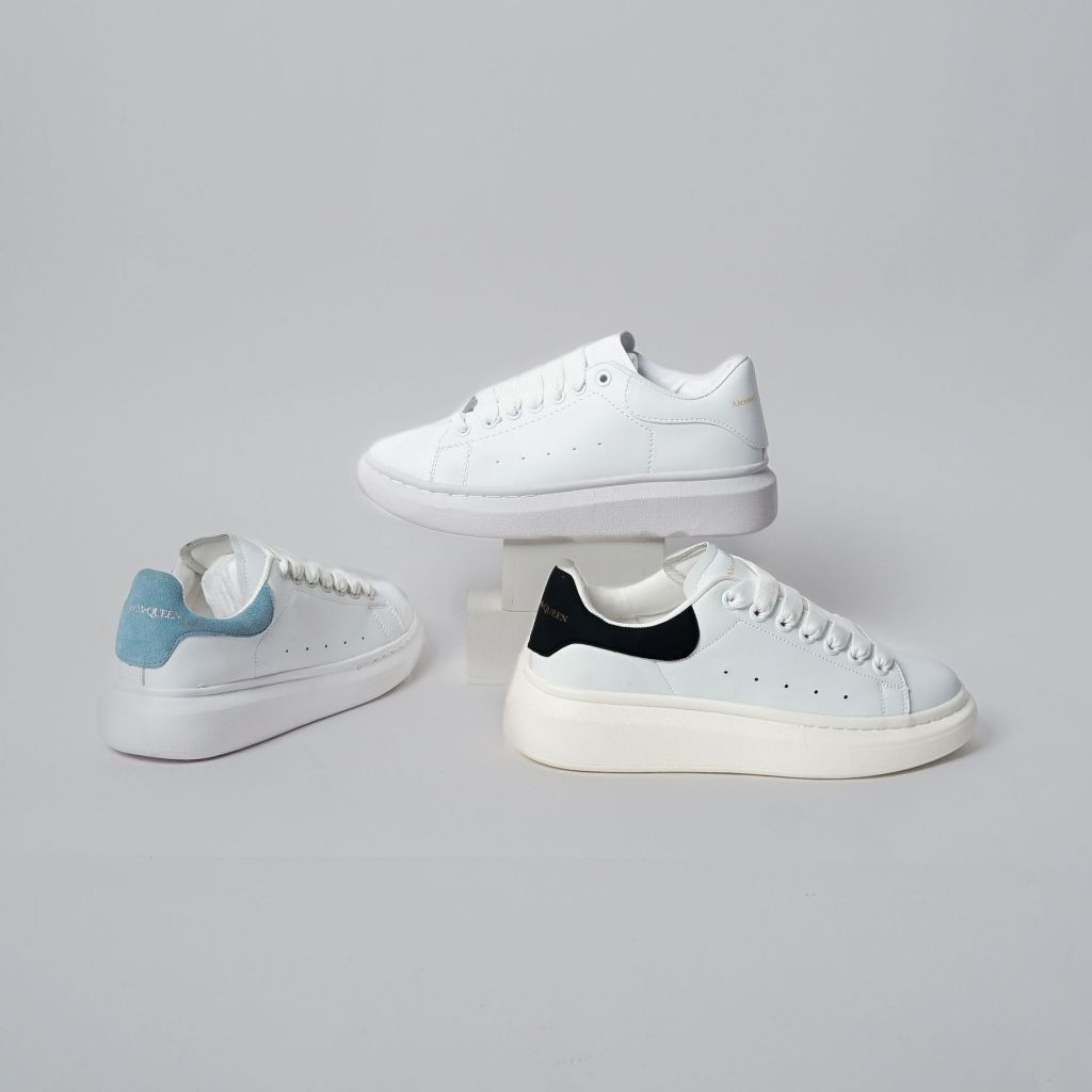 MFTSHOES - PROMO  Sepatu Kasual Santai Alexander McQueen Baru BNIB 100% UNISEX Wanita Pria Sneakers 