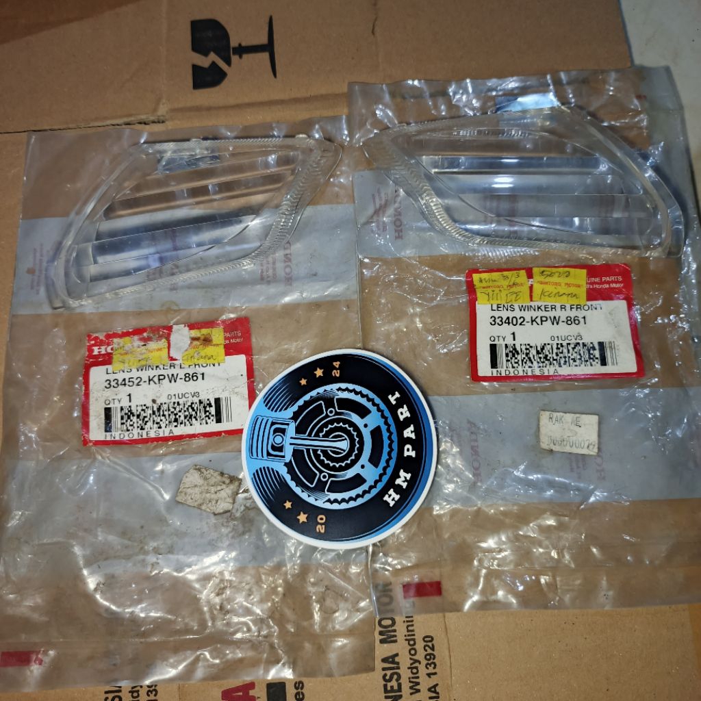 Mika kaca sein sen riting depan Honda Kirana Asli Original AHM 33452-KPW-861 33402-KPW-861