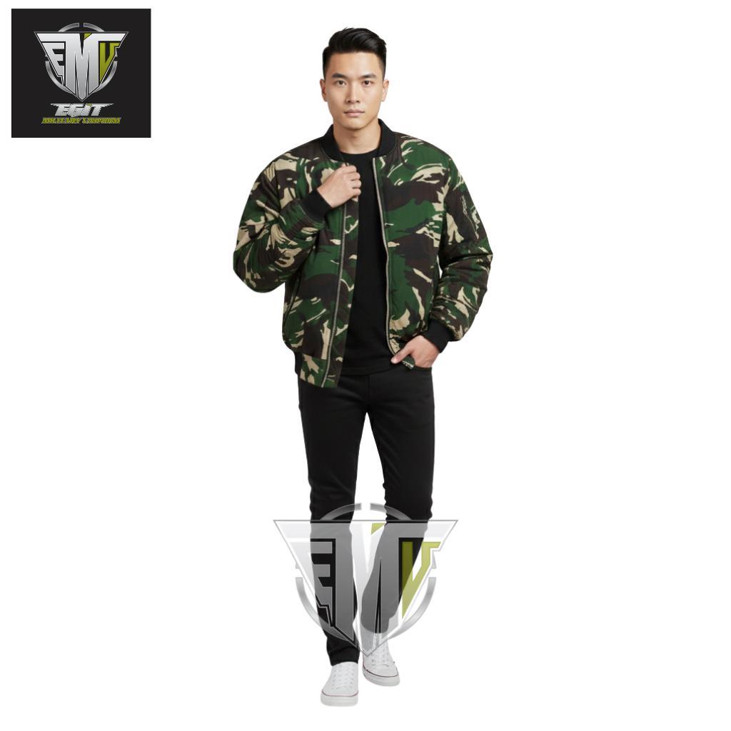jaket kru loreng jaket bomber loreng malvinas kopassus auri