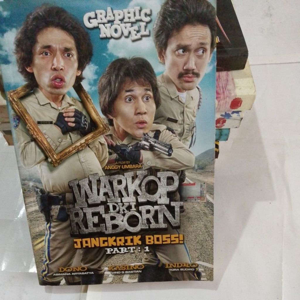 BUKU NOVEL GRAPHIC WARKOP DKI REBORN
