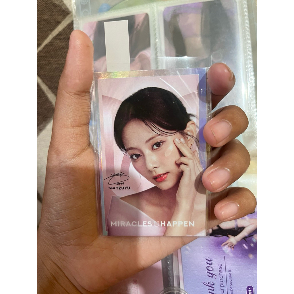 [RARE] TZUYU TWICE X PONDS PHOTOCARD