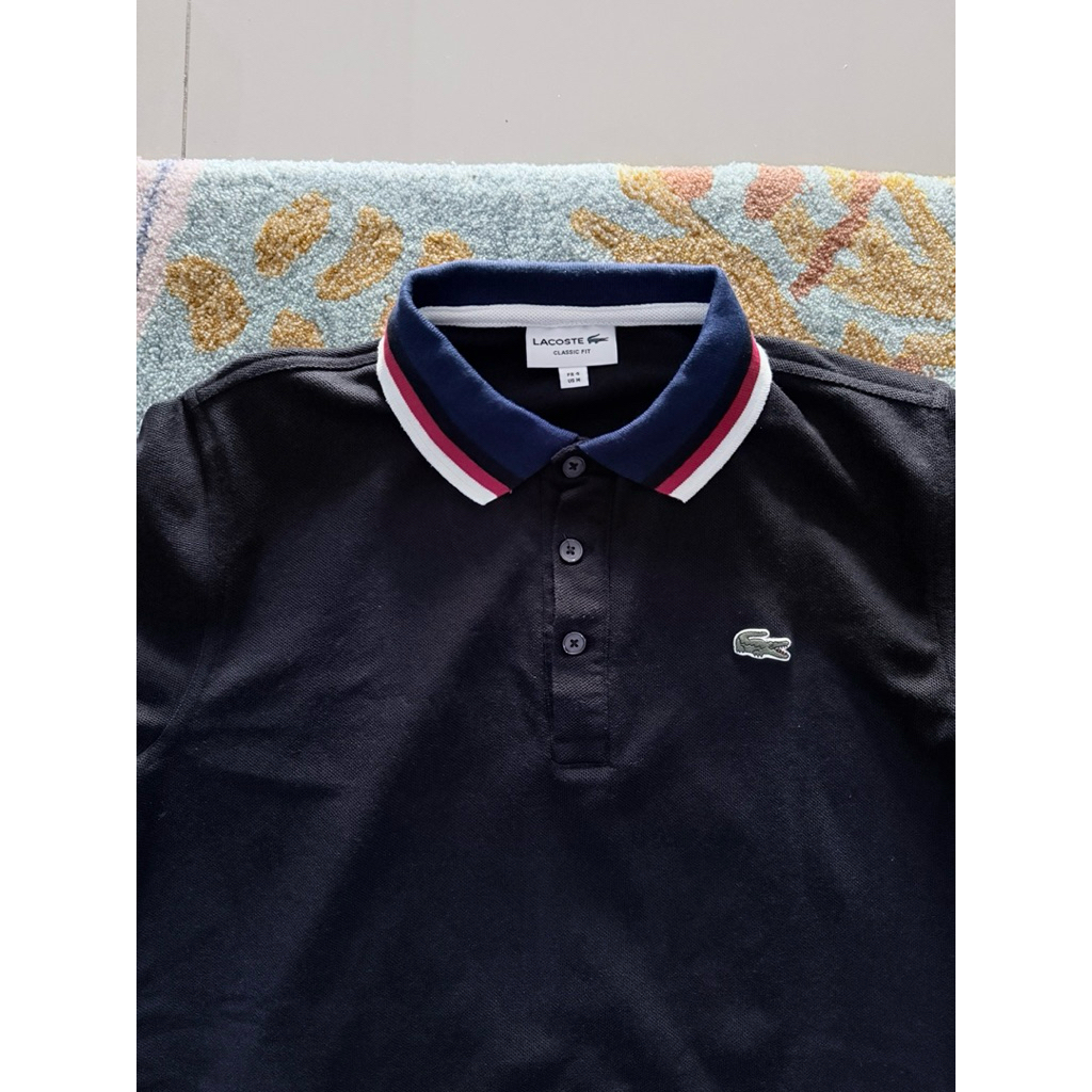 Polo lacoste stripe regular fit