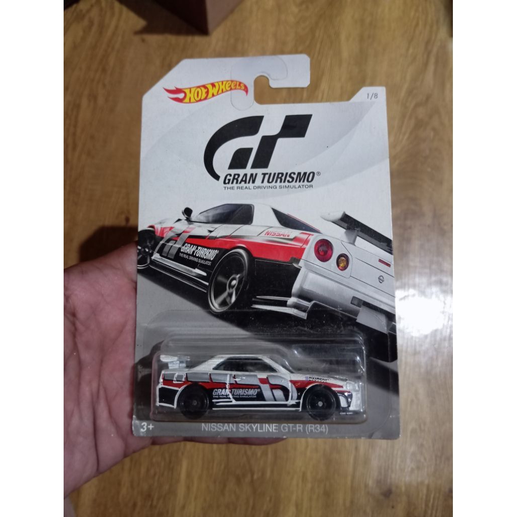 hot wheels Nissan R34 gran Turismo