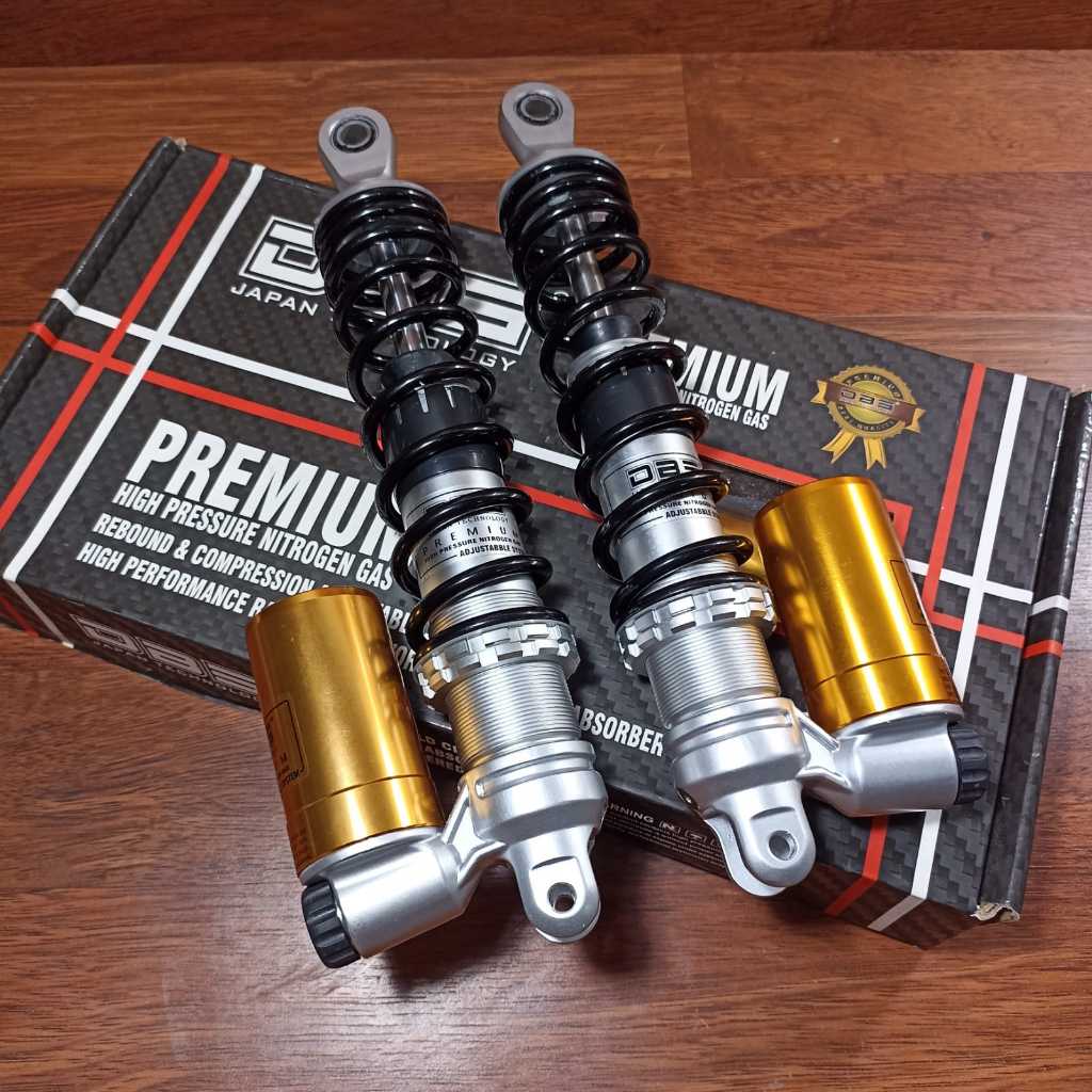 SHCOK DBS 611 PREMIUM PROLINS SERIES 340 MM GOLD/BLACK NMAX OLD/PCX150 ADJUSTABLE SYSTEM