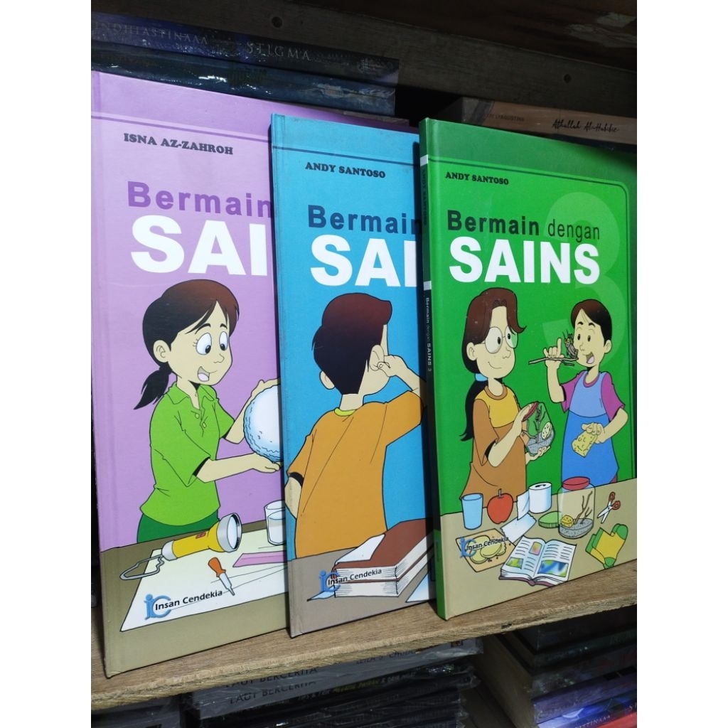 Buku Pengetahuan Anak Bermain Dengan Sains 1,2,3,4,5,6