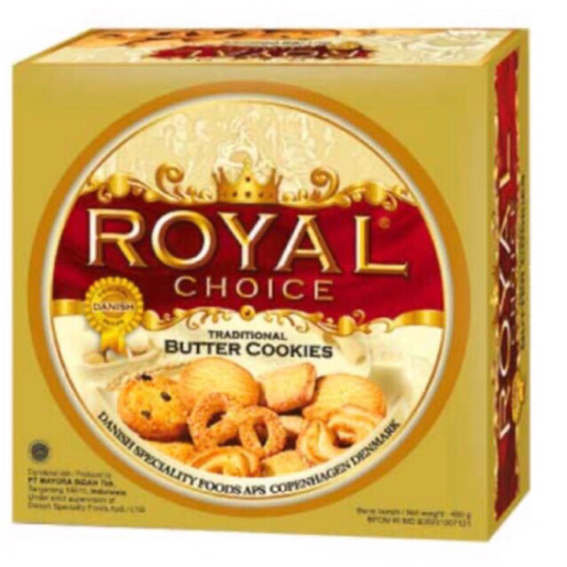 ROYAL CHOICE BUTTER COOKIES 480gr