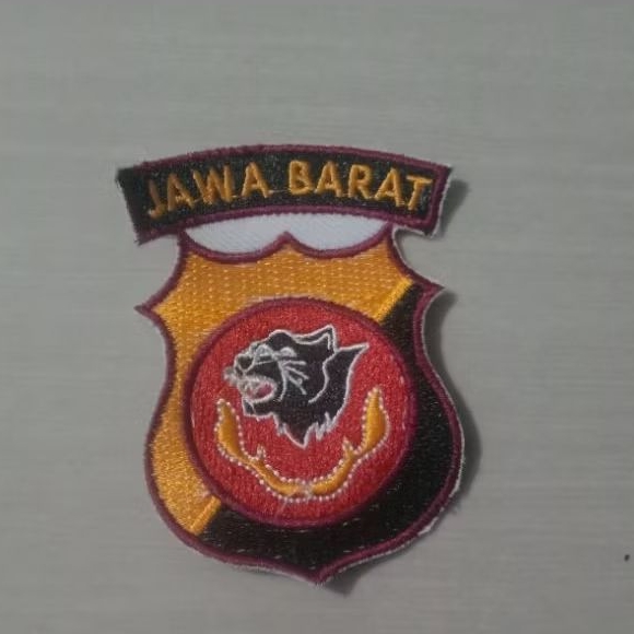 LOGO POLDA JAWABARAT || POLDA JABAR || LOGO BORDIR || BORDIR KOMPUTER