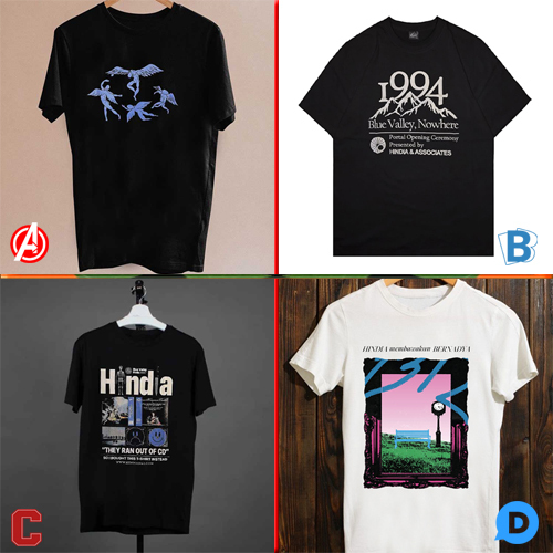 Kaos Hindia Band Tshirt