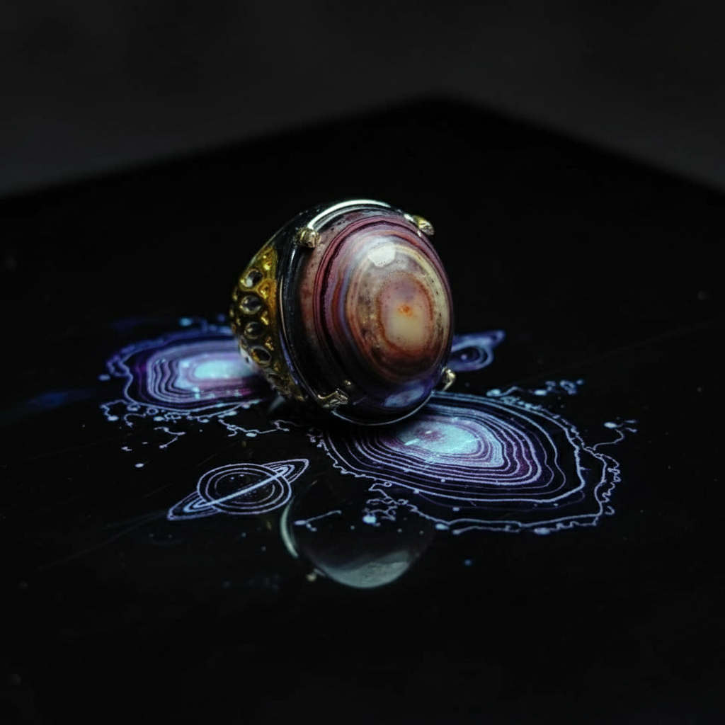 Cincin Batu Akik Sulaiman Puser Bumi Banten