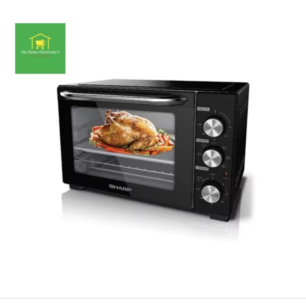 Sharp EO-25BK - Oven Listrik 25 Liter / Electric Oven 25L EO25BK