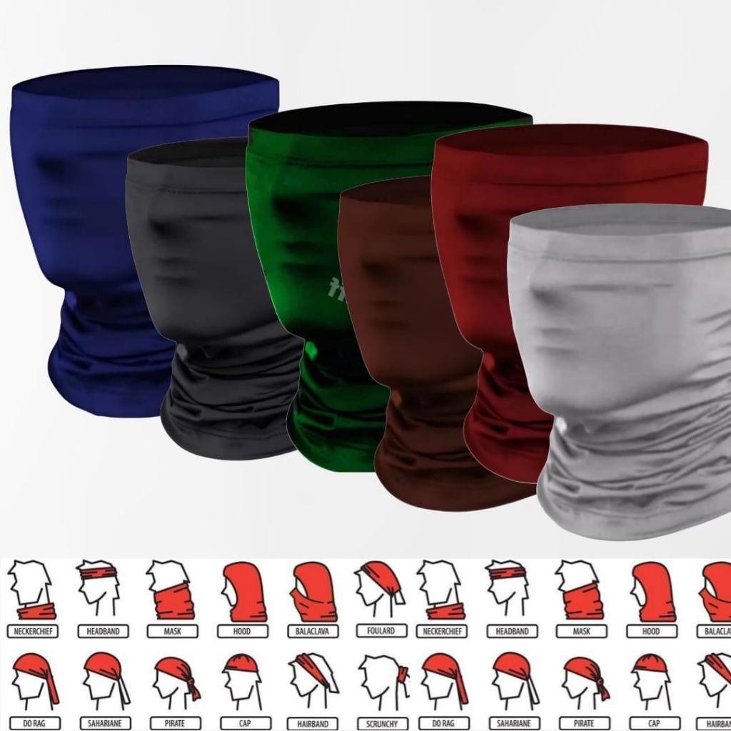 Baff Masker Polos Excellent Pria Tebal Dan Elastis