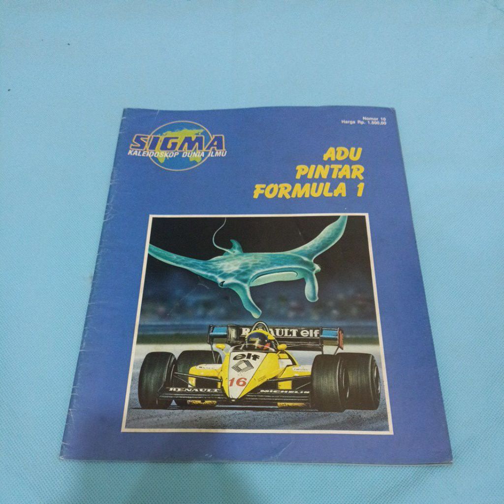 Majalah Sigma - Adu pintar formula 1