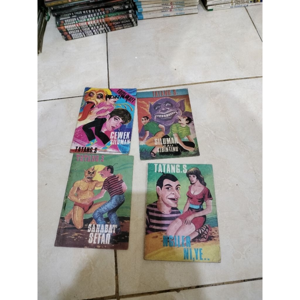 Komik Tatang S. - Ngiler Ni, ye...  / Siluman Kali Cibintunu / Sahabat Setan / Cewek Siluman (4 Komi