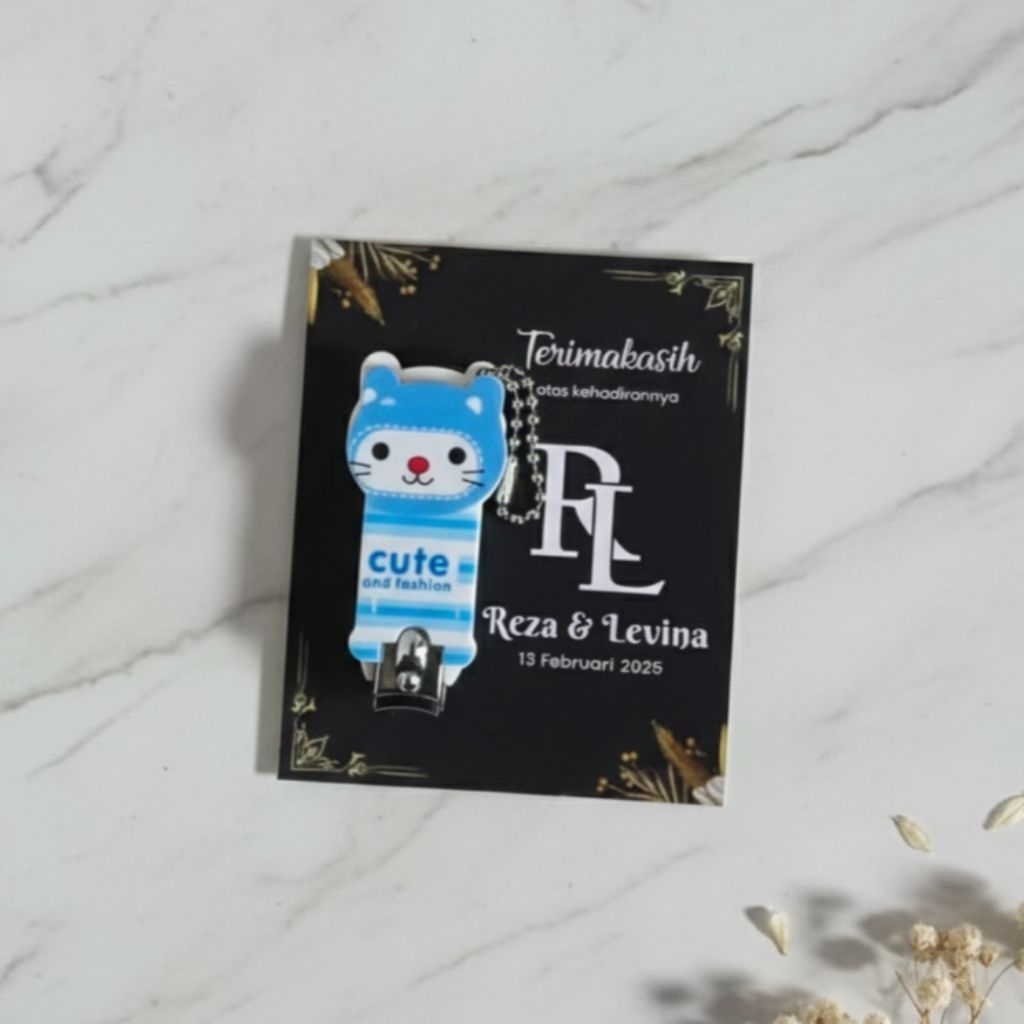 [ Paket Isi 50 Pcs ] Souvenir Gunting Kuku Karakter