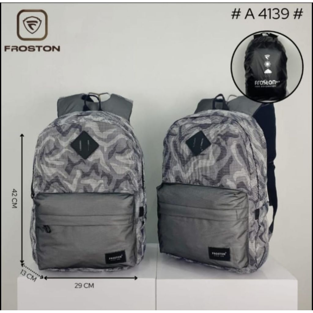 FROSTON BACKPACK TAS RANSEL SEKOLAH KULIAH KERJA