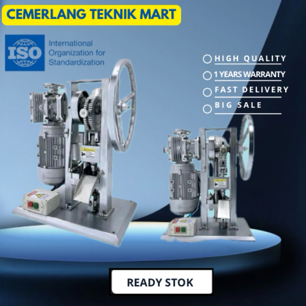 TDP-1.5N tablet press machine alat cetak tablet milk candy TDP-1,5N