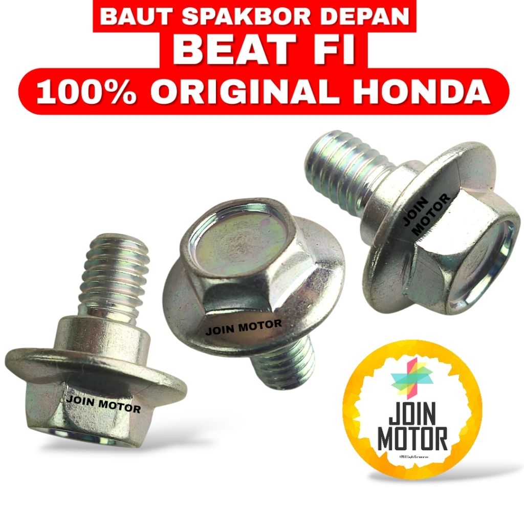Baut Spakbor Depan BEAT FI ORIGINAL HONDA ASLI ORI AHM