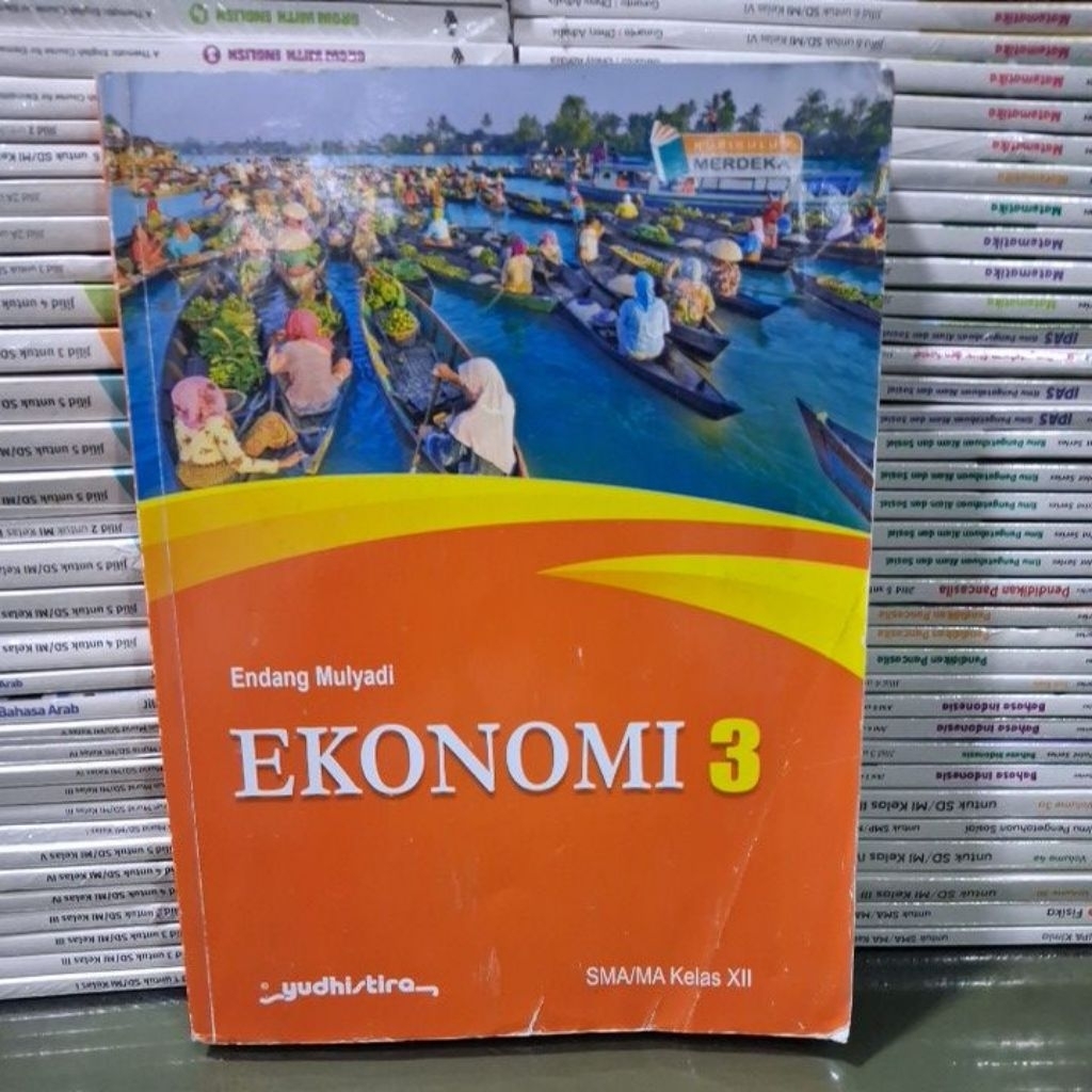 Buku Original EKONOMI 3 SMA MA Kelas 12 K Merdeka Yudhistira