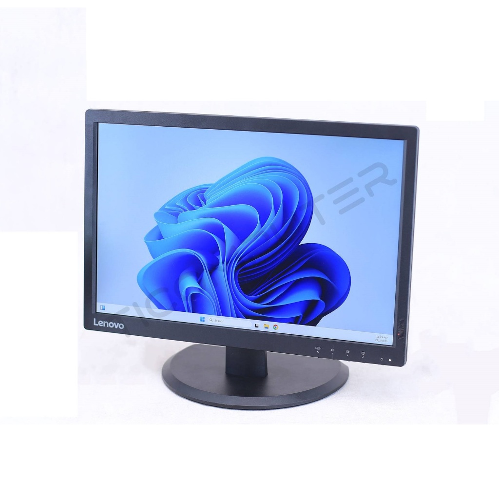 MONITOR LED LENOVO 20 INCH WIDE SCREEN MINUS KECIL. COCOK BUAT CCTV DLL