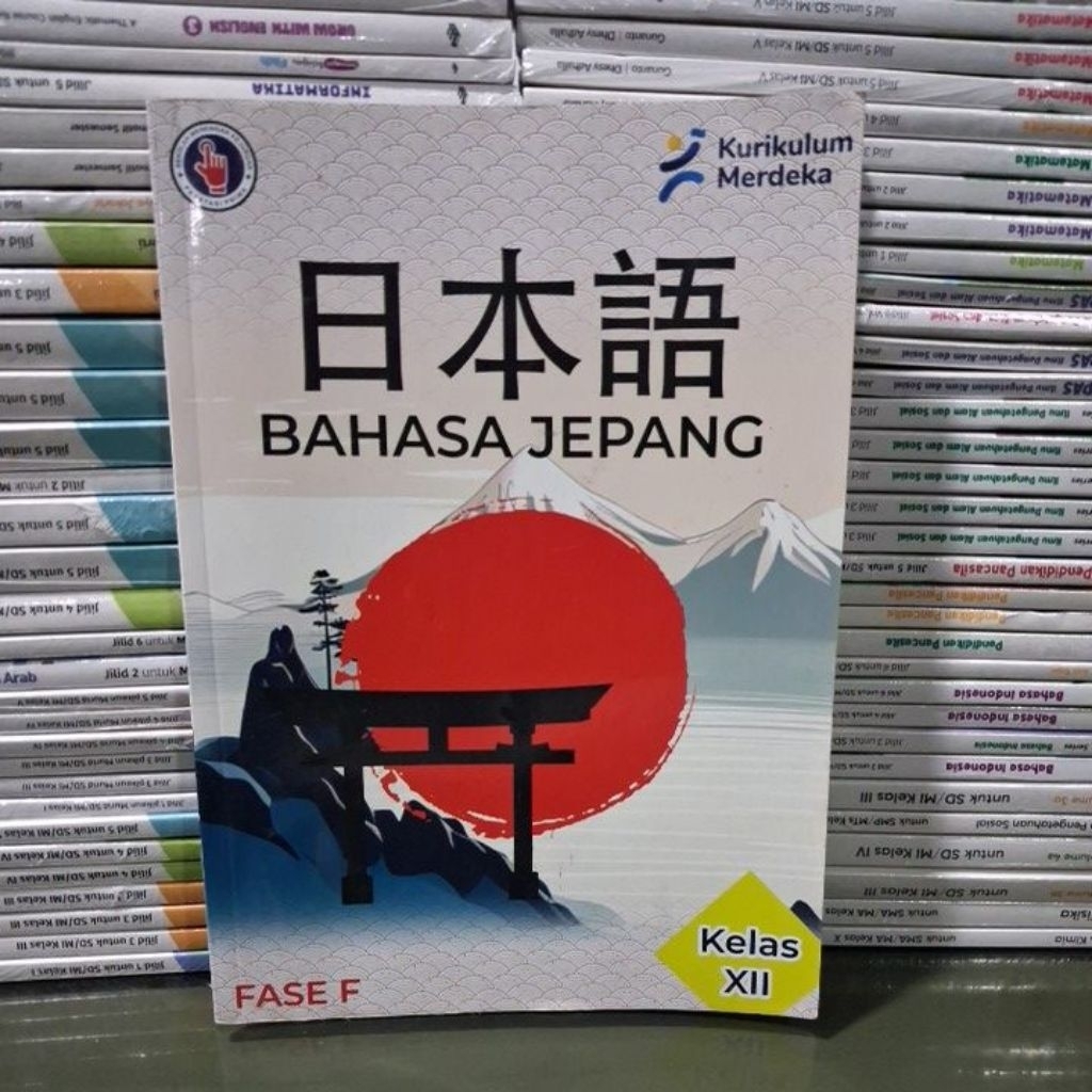 Buku Original BAHASA JEPANG FASE F SMA Kelas 12 K Merdeka