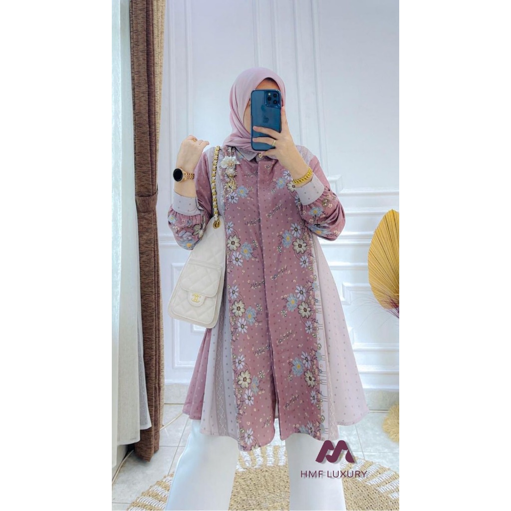 Mayra Tunik by HMF Luxury - HMF Luxury / Tunik Luxury / Tunik Busui / Tunik Premium