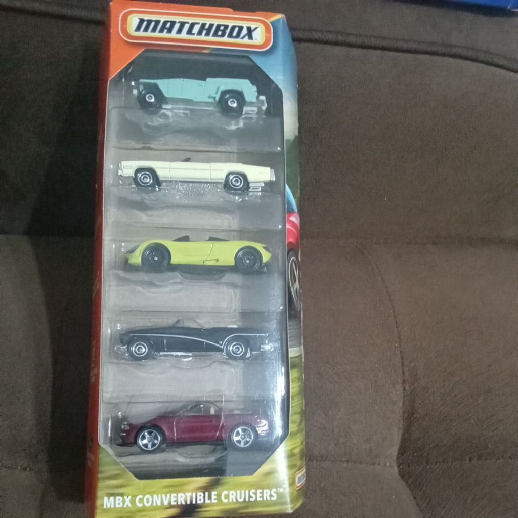 mbx convertible cruisers matchbox jeep 1948 willys jeepster/1975 cadillac eldorado convertible/mclar