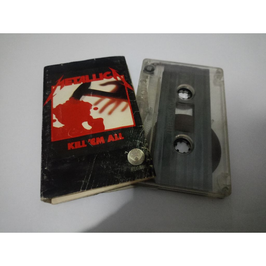 kaset metallica - kill em all (polygram bening)