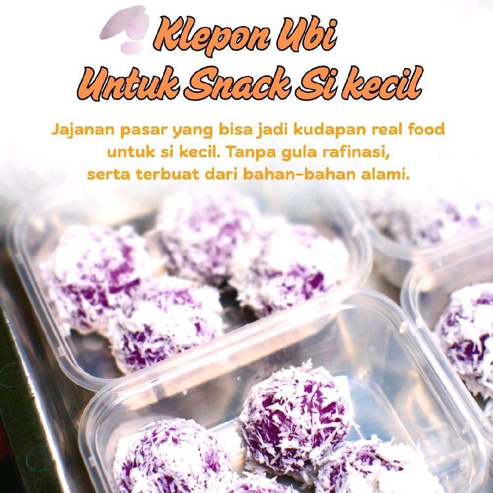 Klepon Ubi Ungu Gluten Free Frozen Food Jajanan Tradisional Indonesia Dari Ubi Dan Tepung Gluten-fre