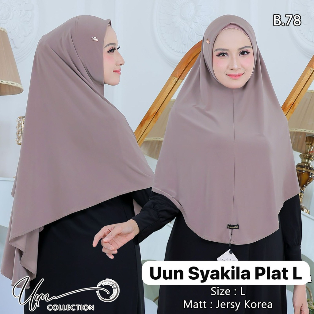 AMH | UUN SYAKILA PLAT | SIZE L | BERGO MALAY UUN