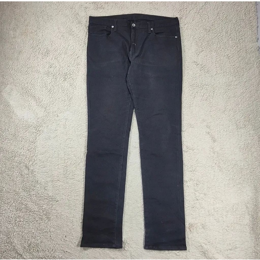 GU STRETCH  LONG PANTS JEANS