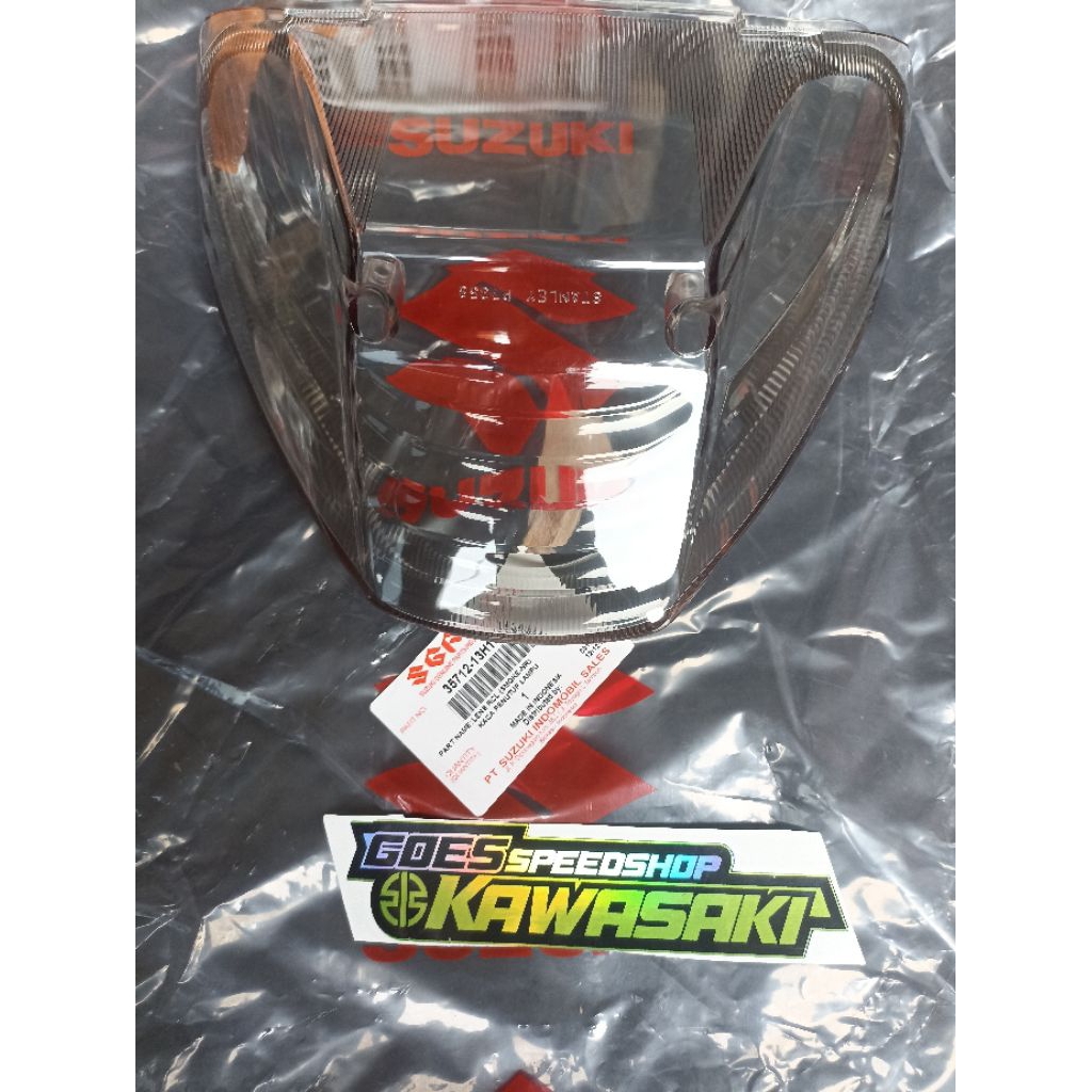 MIKA LAMPU BELAKANG/STOPLAMP LENS RCL (SMOKE-NR) SKYWAVE 125 35712-13H10 ORIGINAL SGP