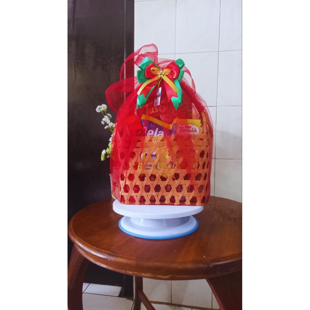 Parsel Lebaran - Parcel Idul Fitri - Parcel Tas Anyaman - Anyaman Murah - Parcel Natal - Parcel Imle