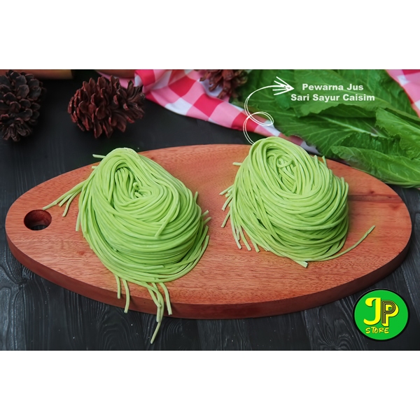 MIE HIJAU SPESIAL WARNA DARI SAYUR CASIM HALAL