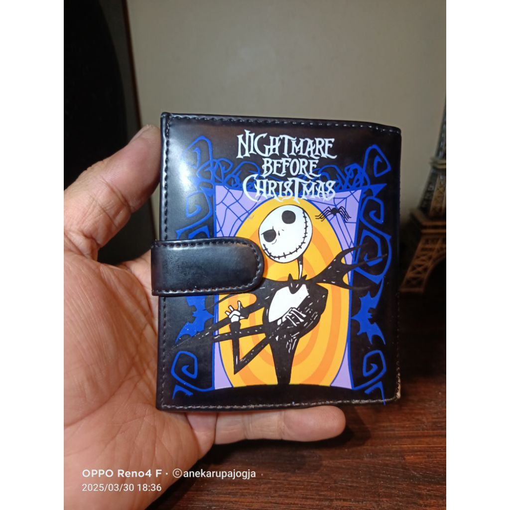 dompet lipat cewek the night mare before christmas