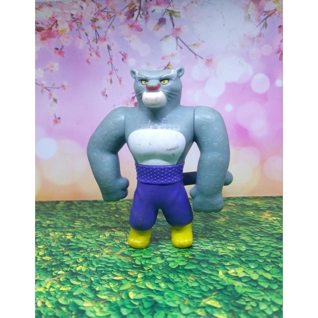Tai Lung Figure Kungfu Panda 12cm, McD, burger king Kung Fu Panda Happy Meal