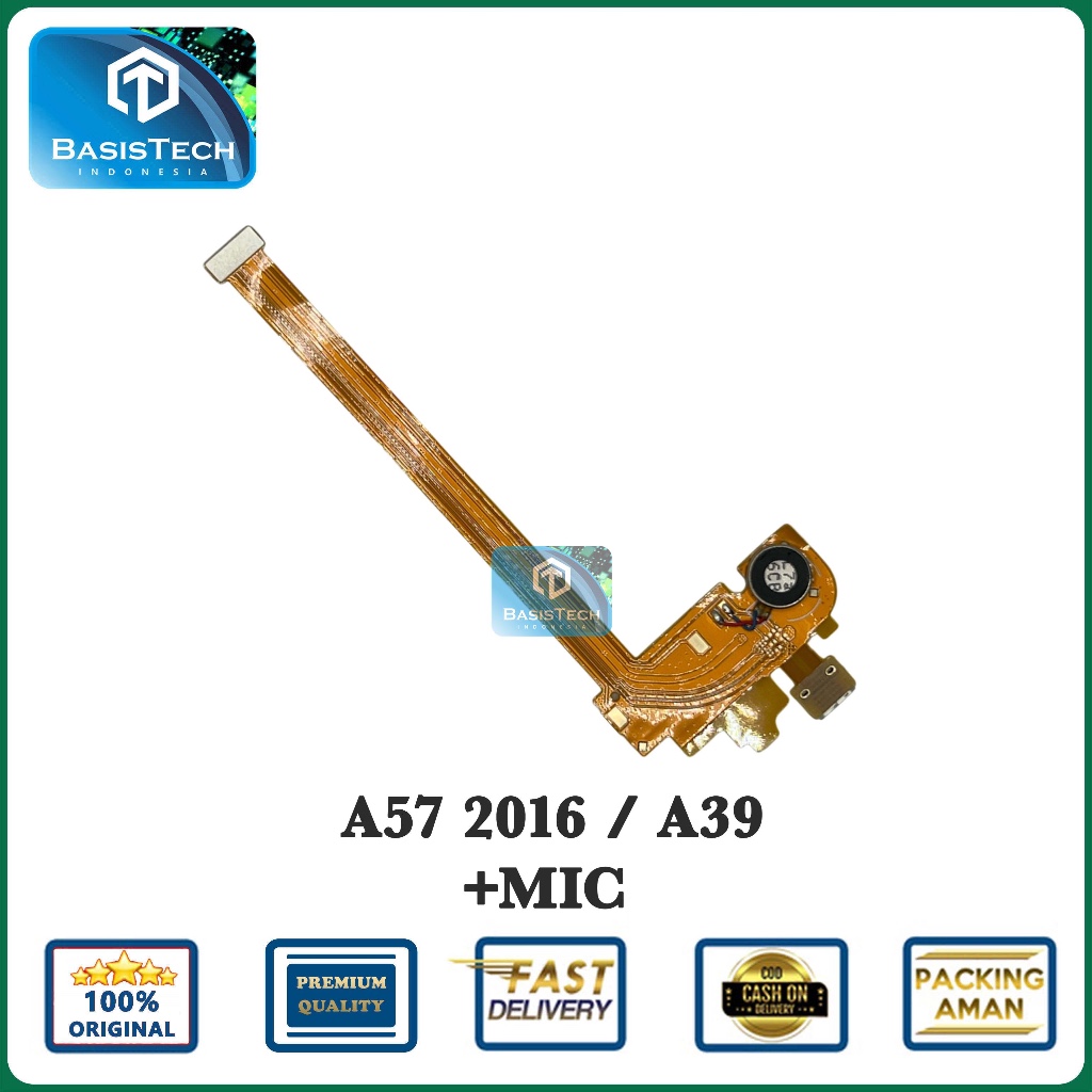 FLEXIBLE KONEKTOR CAS CHARGER FOR OPPO A39 - A57 2016 ORIGINAL QUALITY