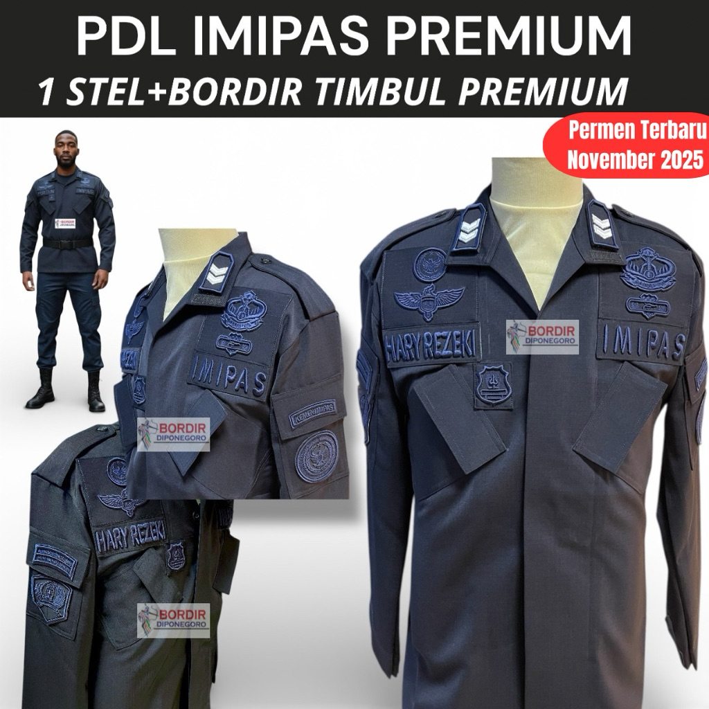 SERAGAM PDL KEMENIMIPAS TERBARU NOV 2025 / KUMHAM LAPAS / SERAGAM PDL IMIGRASI TERBARU | PDL POLSUSP