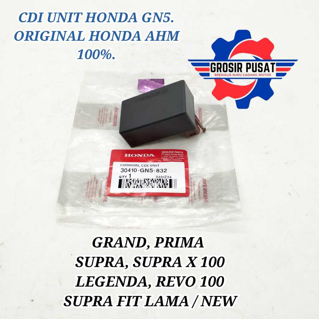 CDI ORI HONDA GRAND SUPRA CDI UNIT HONDA GN5 SUPRA FIT KOTAK CDI ORIGINAL REVO 100 GRAND LEGENDA