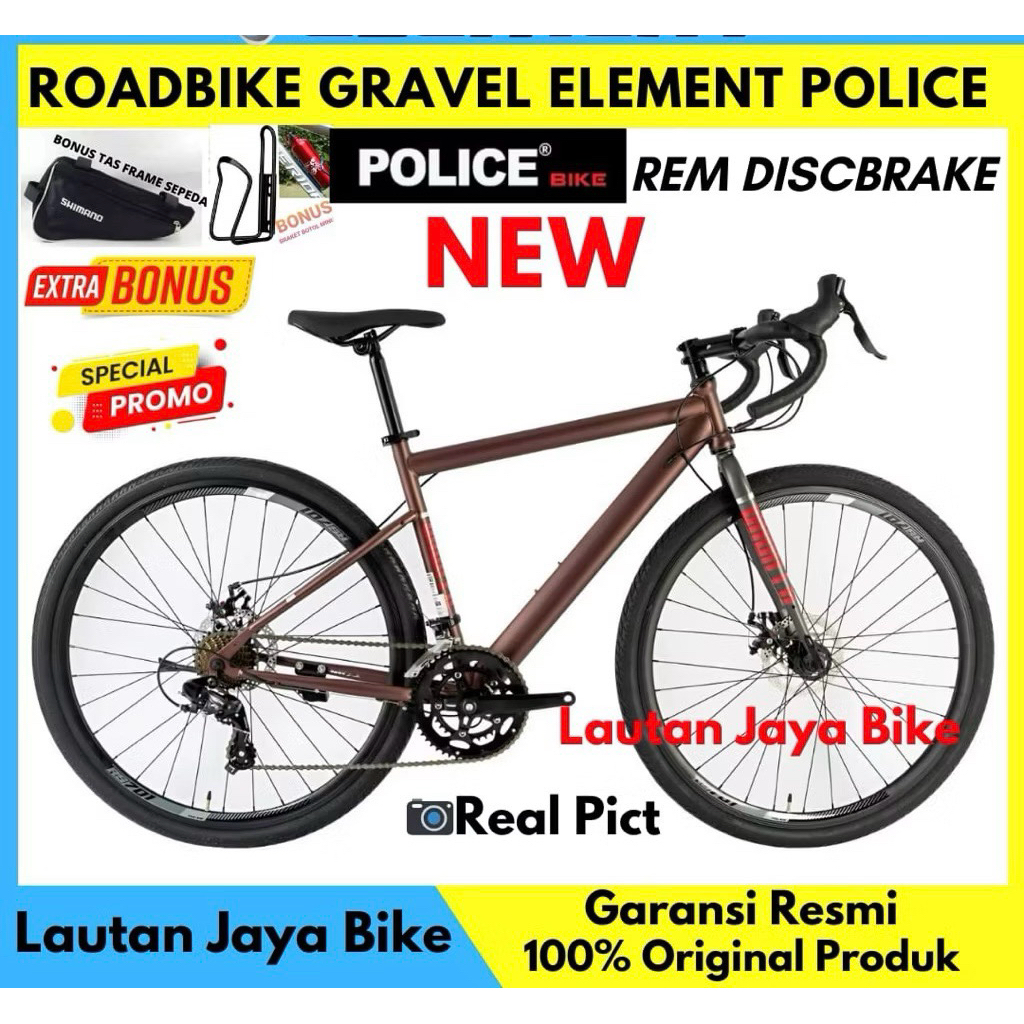 Sepeda Roadbike Gravel POLICE TORONTO / SCAPPA New